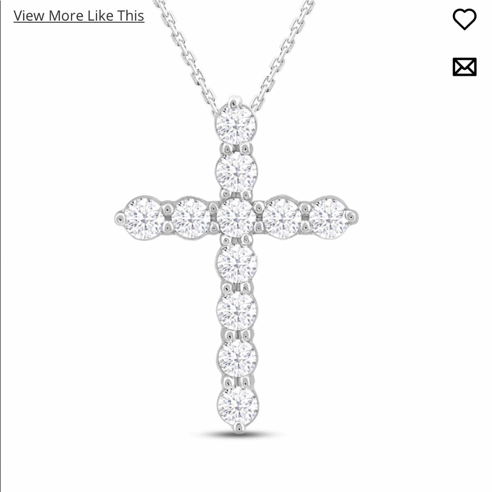 Diamond Cross Pendant
